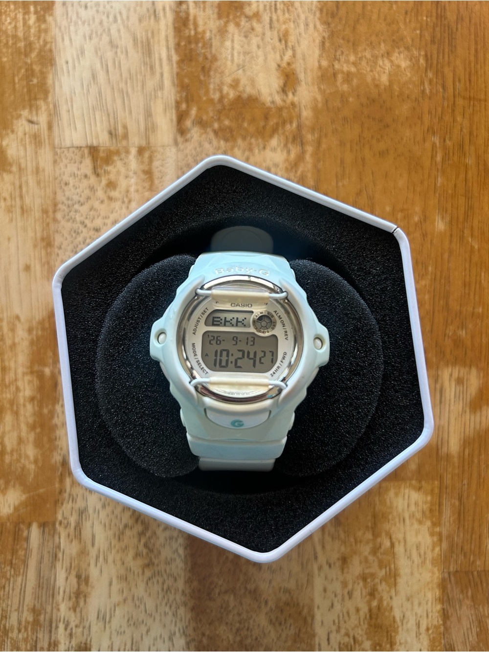 Casio Baby-G Pastel Blue Digital Sport Watch